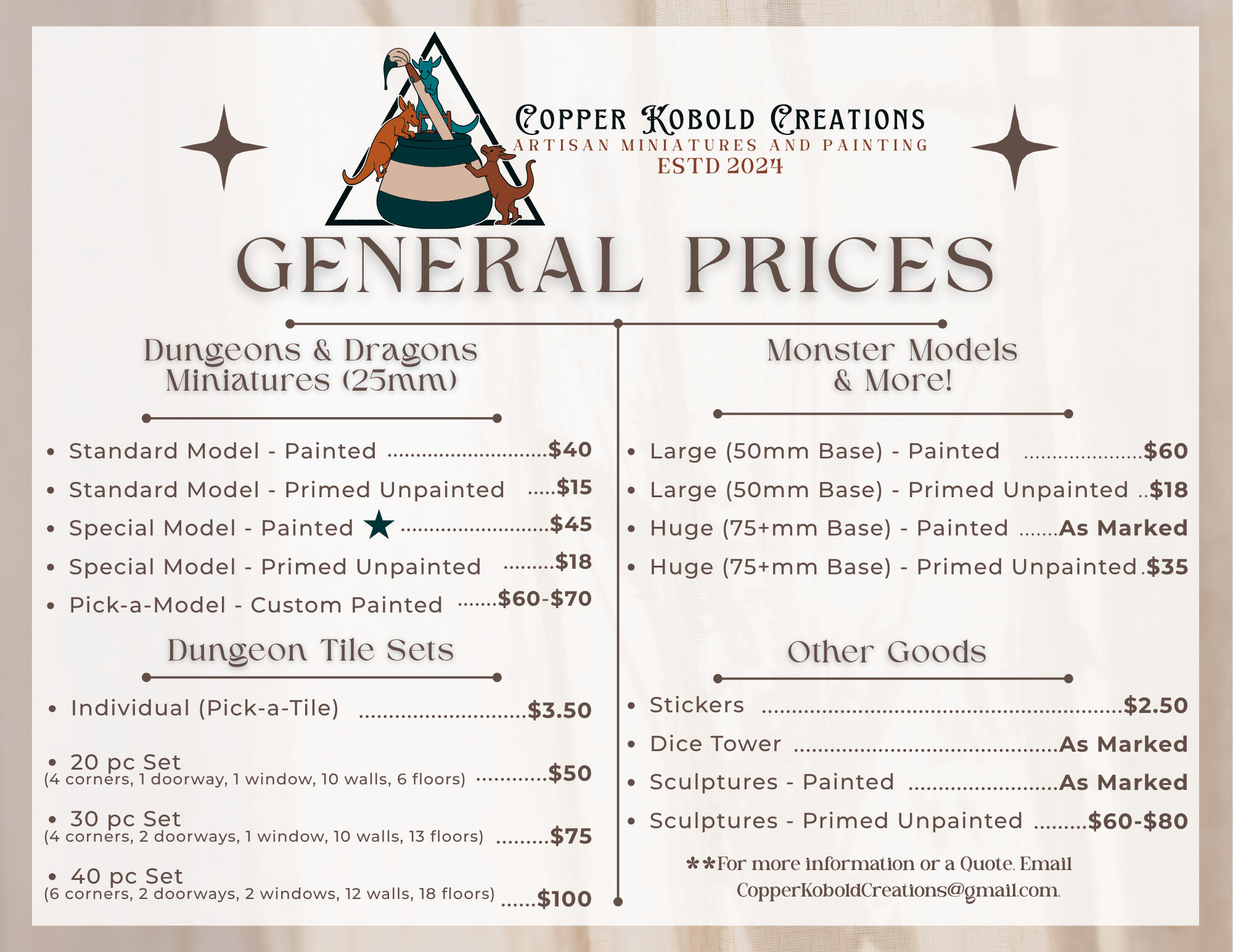 CKC Prices Image